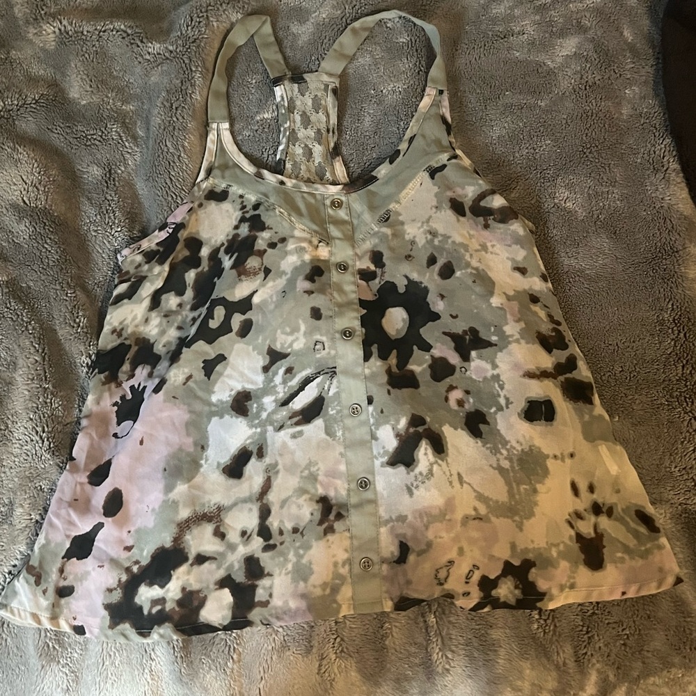 Greenish/grey tank top